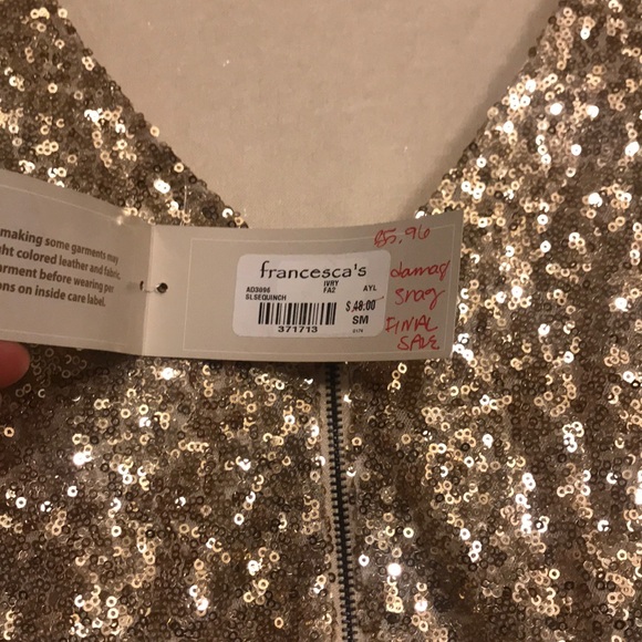 Francesca’s Sequin dress - Picture 6 of 7